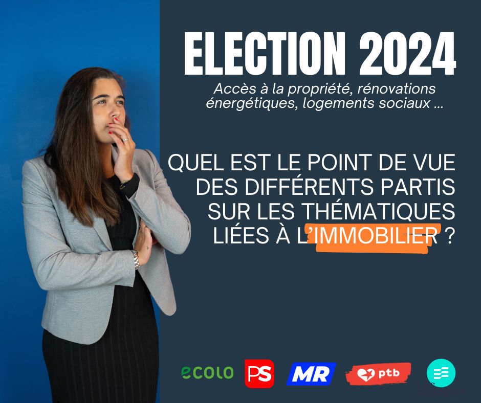 Accès à la propriété, rénovation énergétique et logements sociaux, quel est le point de vue des partis politiques en matière d'i